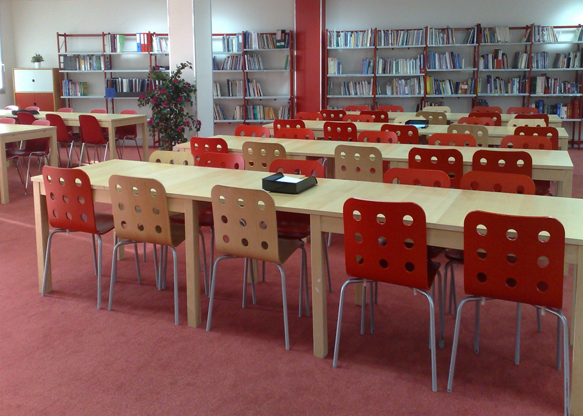 Bibliothèque du CEERRF, client de l'agence Polynomik